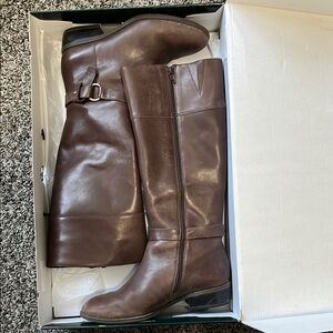 Ralph Lauren Brown Leather Boots